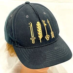 116 Andy Mineo Snap Back black never land Concert Cap Hip Hop Rap rare htf limit